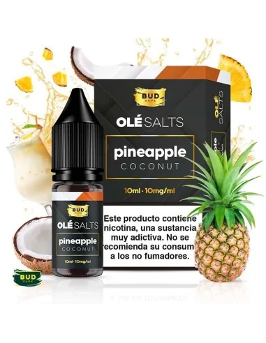 Sales de Nicotina Pineapple Coconut 10ML Bud Vape Sales de Nicotina