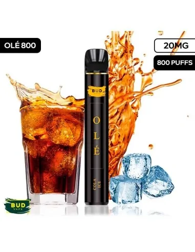 Pod Desechable 800 Caladas Vape Cola Ice Bud Vape Vapers Desechables
