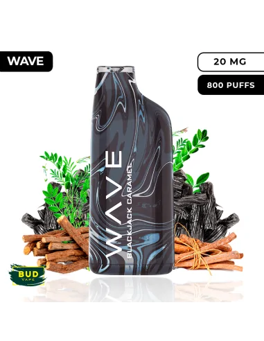 Pod Desechable 800 Caladas Vape Blackjack Caramel Bud Vape Vapers Desechables