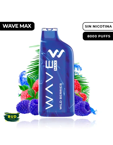 Pod desechable 8000 caladas Vape Wild Berries Bud Vape Vapers Desechables