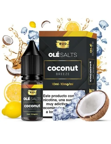 Sales de Nicotina Coconut Breeze 10ML Bud Vape Sales de Nicotina