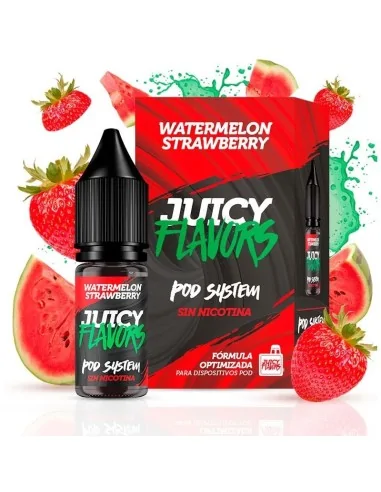 Watermelon Strawberry Pod System 10ML Juicy Flavors Juicy Flavors Líquidos Vaper