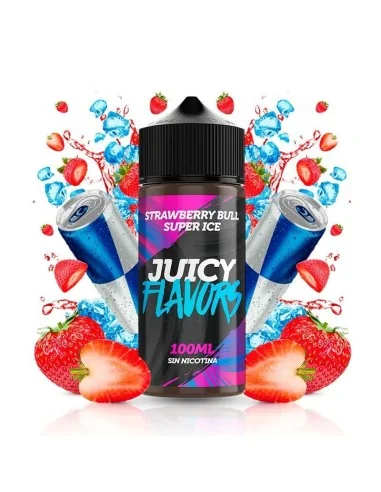 Strawberry Bull Super Ice 100ML Juicy Flavors Juicy Flavors Líquidos Vaper