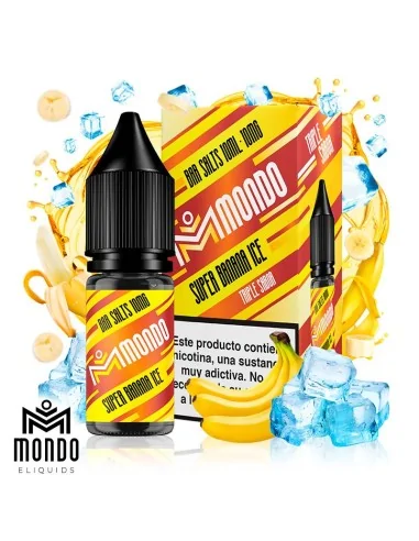 Sales de Nicotina Banana Ice 10ML Mondo Eliquids Sales de Nicotina
