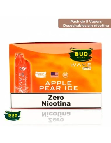 Pack Vapers 5 und - Pod desechable 8000 caladas Vape Apple Pear Ice Bud Vape Vapers Desechables