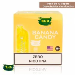 Pack Vapers 10 und - Pod desechable 800 caladas Vape Zero Banana Candy