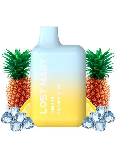 Pod desechable Pineapple Ice 600puffs - Lost Mary BM600 LOST MARY Vapers Desechables