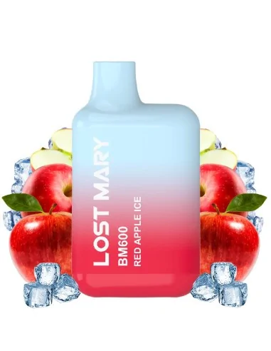 Pod desechable Red Apple Ice 600puffs - Lost Mary BM600 Lost Mary Vapers Desechables