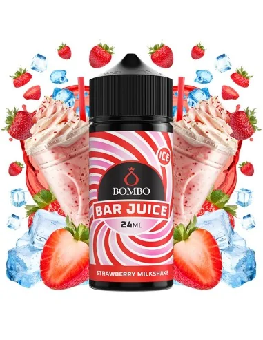 Aroma Strawberry Milkshake Ice 24ml (Longfill) - Bombo Bar Juice Bombo Crea tus líquidos