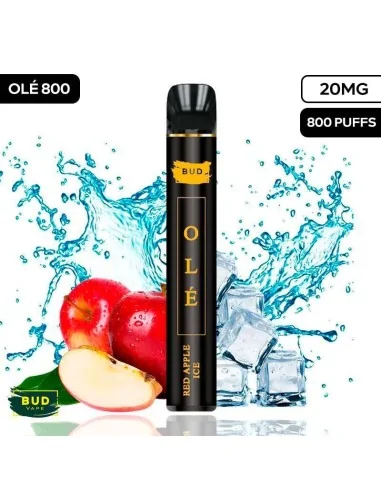Pod Desechable 800 Caladas Vape Red Apple Ice Bud Vape Vapers Desechables